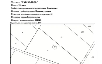 Auction image Земеделска земя/имот, ферма, парник/оранжерия